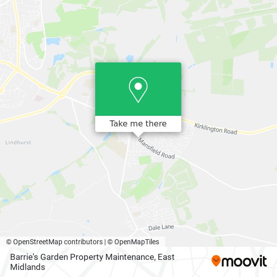 Barrie's Garden Property Maintenance map