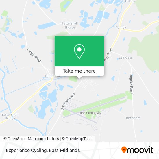 Experience Cycling map
