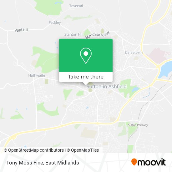 Tony Moss Fine map