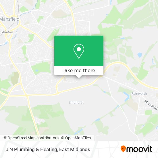 J N Plumbing & Heating map