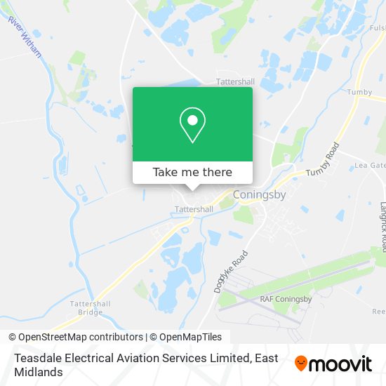 Teasdale Electrical Aviation Services Limited map