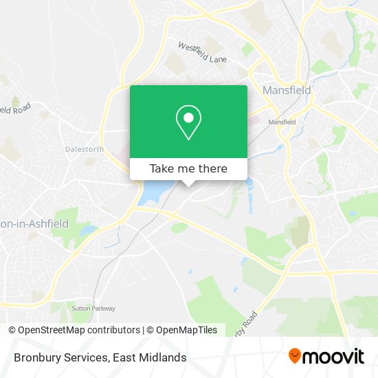 Bronbury Services map