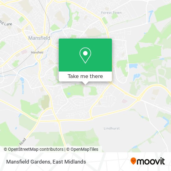 Mansfield Gardens map