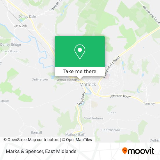 Marks & Spencer map