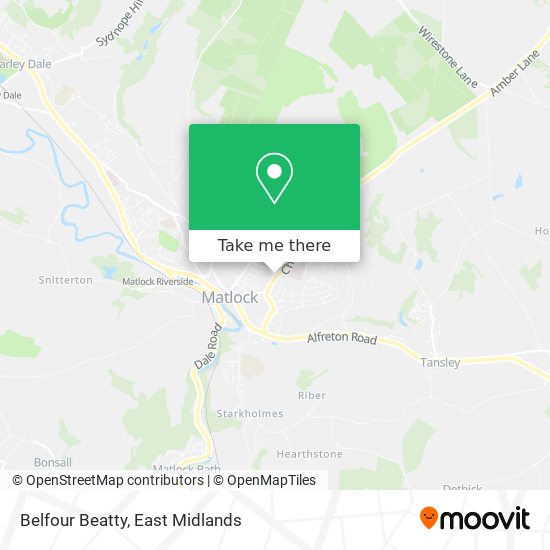 Belfour Beatty map