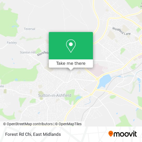 Forest Rd Chi map