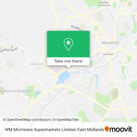 WM Morrisons Supermarkets Limited map