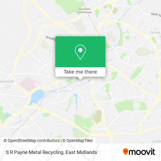 S R Payne Metal Recycling map