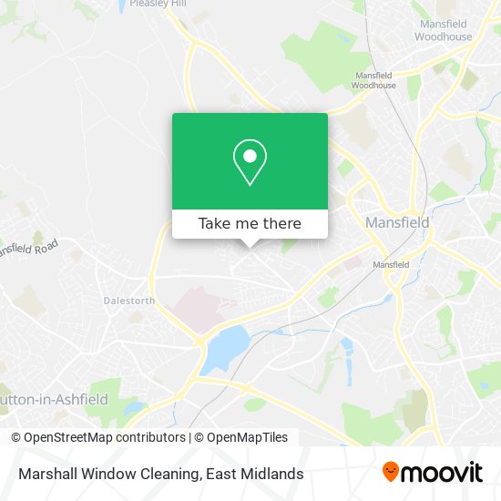 Marshall Window Cleaning map