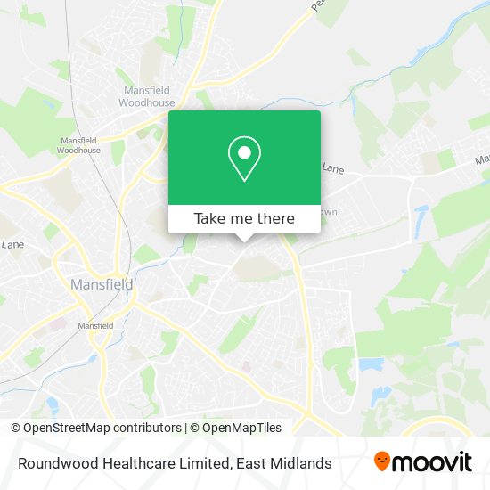 Roundwood Healthcare Limited map