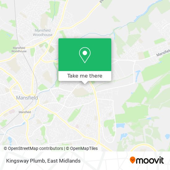 Kingsway Plumb map