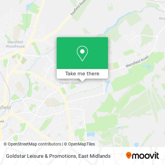 Goldstar Leisure & Promotions map