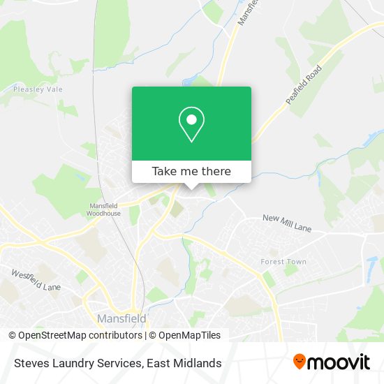 Steves Laundry Services map