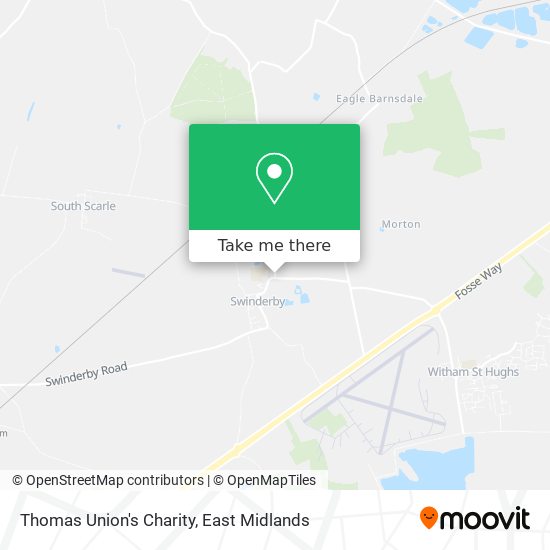 Thomas Union's Charity map