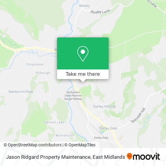 Jason Ridgard Property Maintenance map
