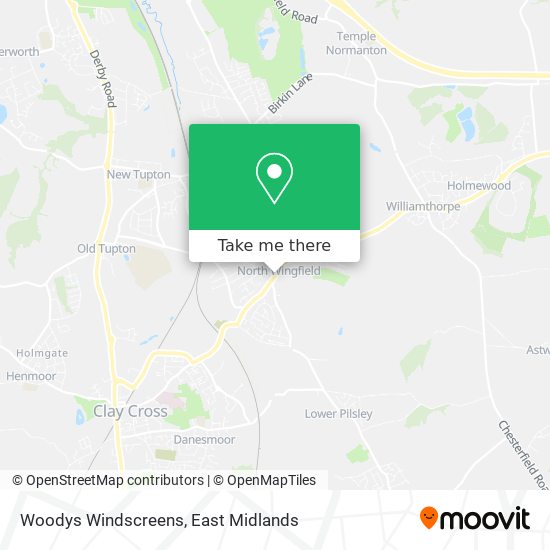 Woodys Windscreens map