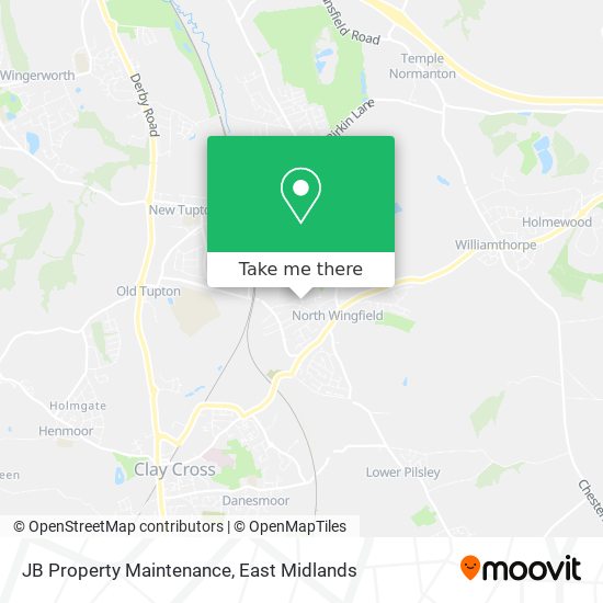 JB Property Maintenance map