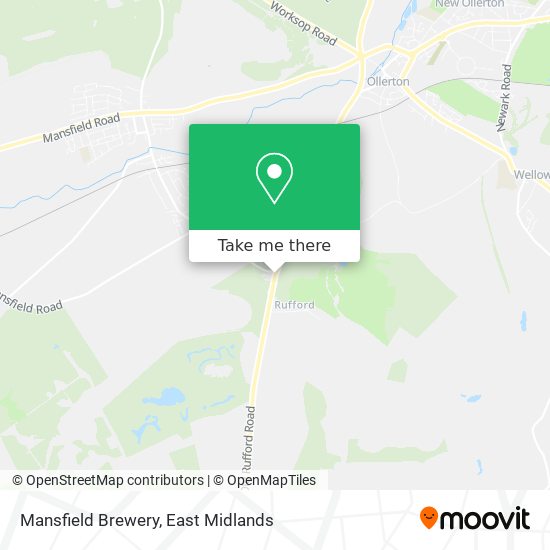 Mansfield Brewery map