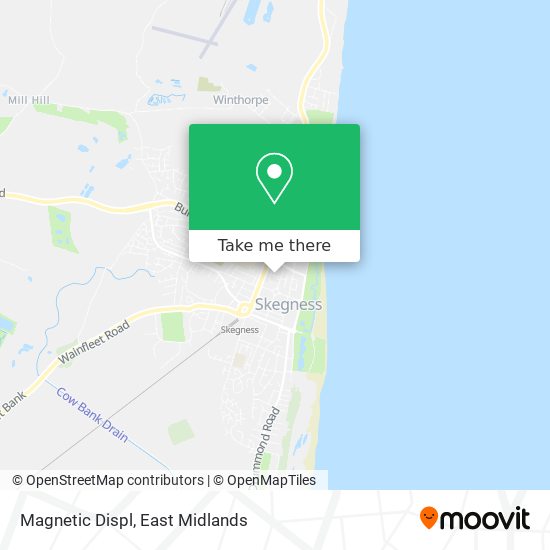 Magnetic Displ map