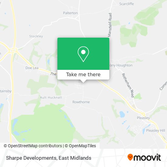 Sharpe Developments map