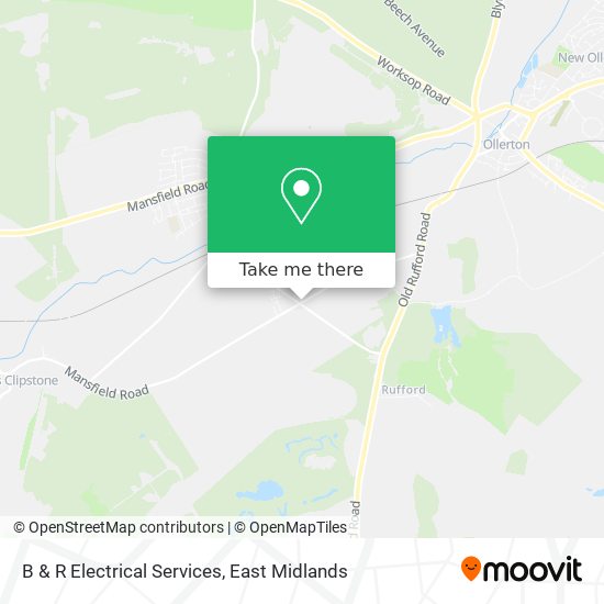 B & R Electrical Services map