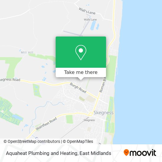 Aquaheat Plumbing and Heating map