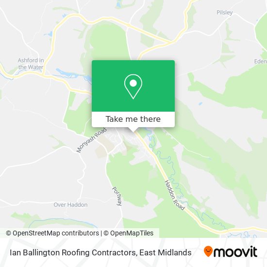 Ian Ballington Roofing Contractors map
