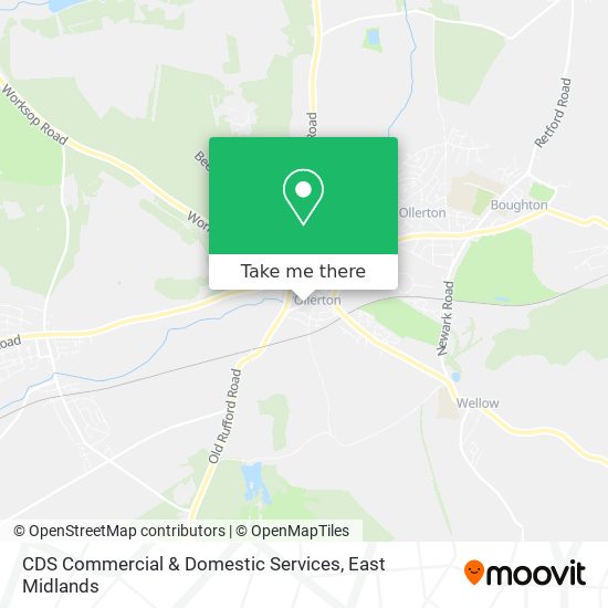 CDS Commercial & Domestic Services map