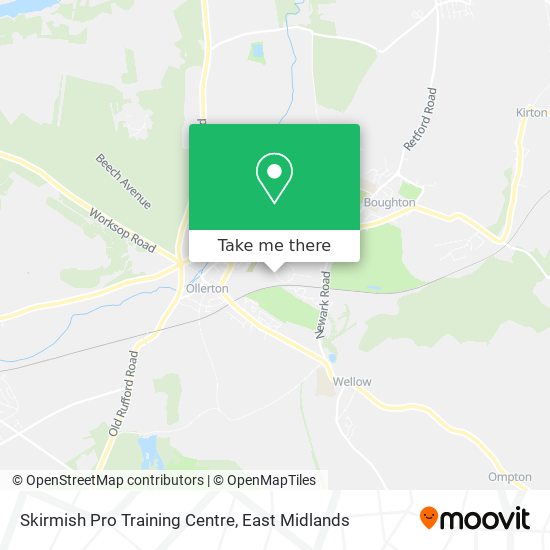 Skirmish Pro Training Centre map