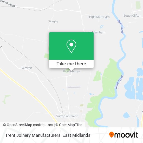 Trent Joinery Manufacturers map