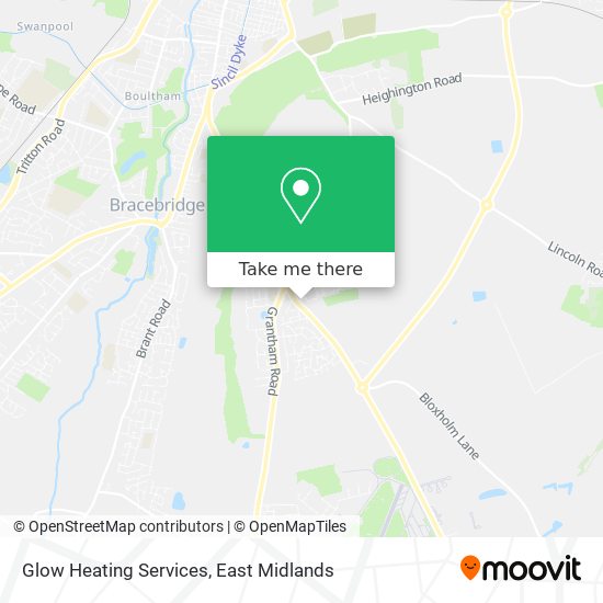 Glow Heating Services map