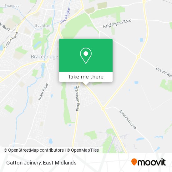Gatton Joinery map