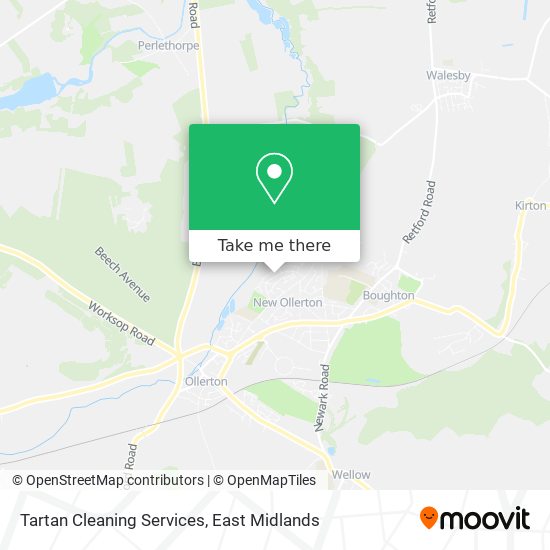 Tartan Cleaning Services map