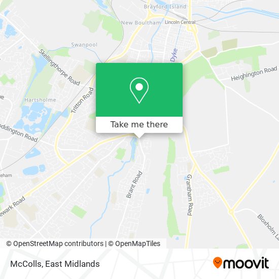 McColls map