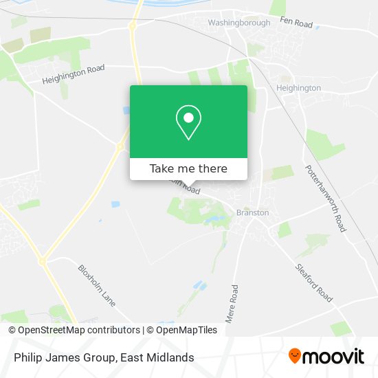 Philip James Group map