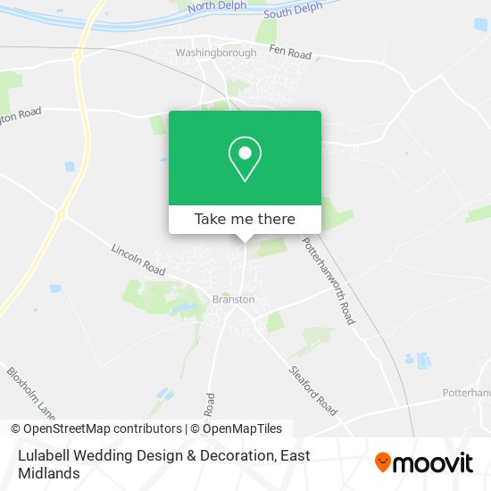 Lulabell Wedding Design & Decoration map