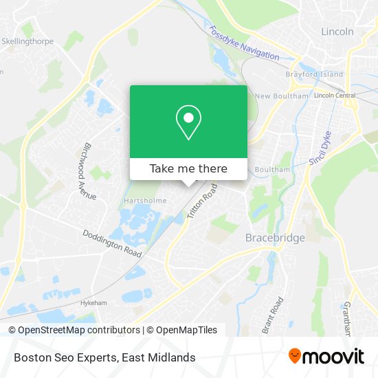 Boston Seo Experts map