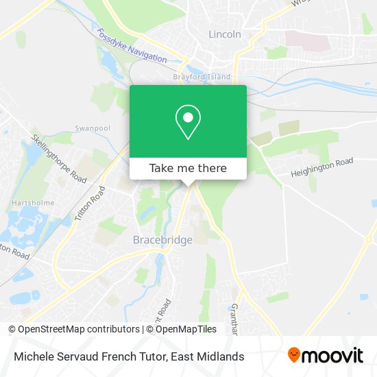 Michele Servaud French Tutor map