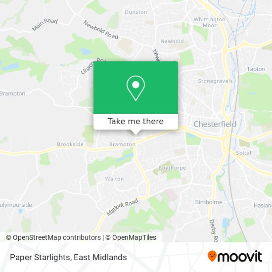 Paper Starlights map