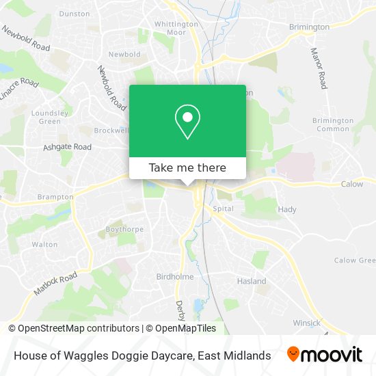 House of Waggles Doggie Daycare map