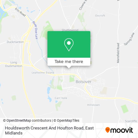 Houldsworth Crescent And Houfton Road map