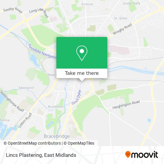 Lincs Plastering map