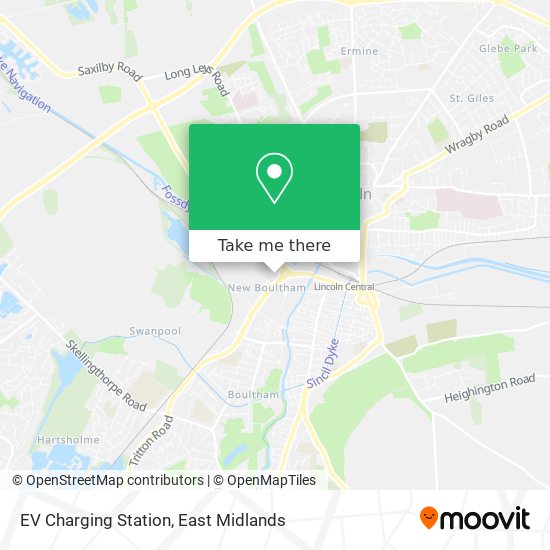 EV Charging Station map