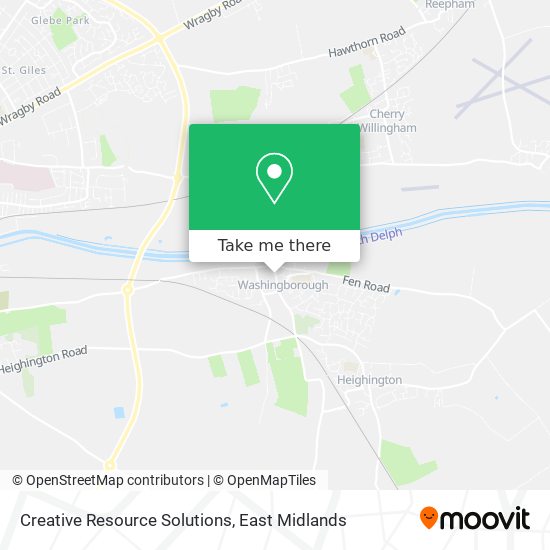 Creative Resource Solutions map