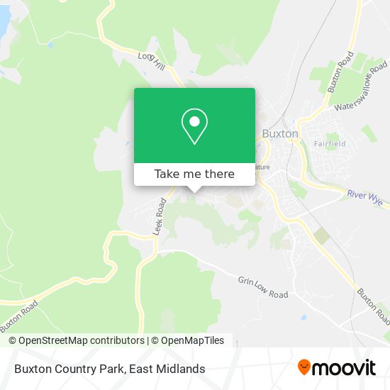 Buxton Country Park map