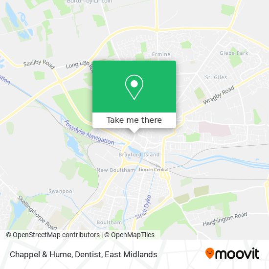 Chappel & Hume, Dentist map