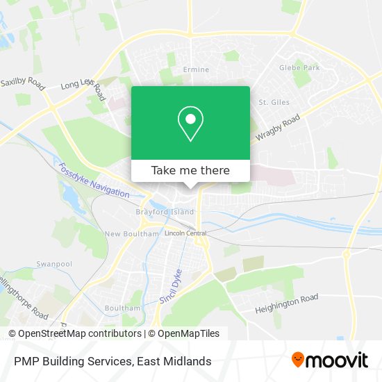 PMP Building Services map