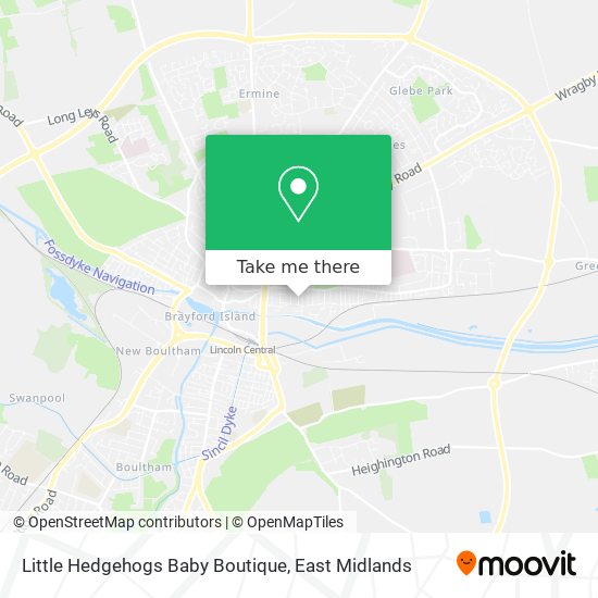 Little Hedgehogs Baby Boutique map