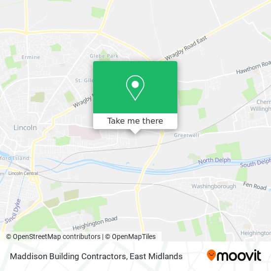 Maddison Building Contractors map