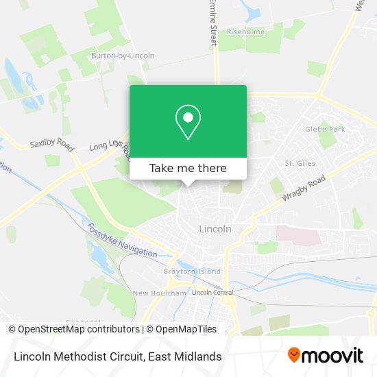Lincoln Methodist Circuit map